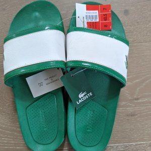 Lacoste, US Men's Size 8, Slide Sandals (New with Tags)